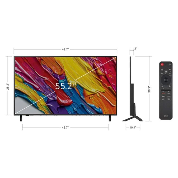 تلویزیون ال جی QNED سایز ۵۵ مدل QNED82 اینچ Ultra HD 4K