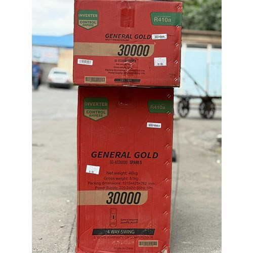 کولر گازی جنرال گلد GG-AS30000 ظرفیت ۳۰ هزار اینورتر